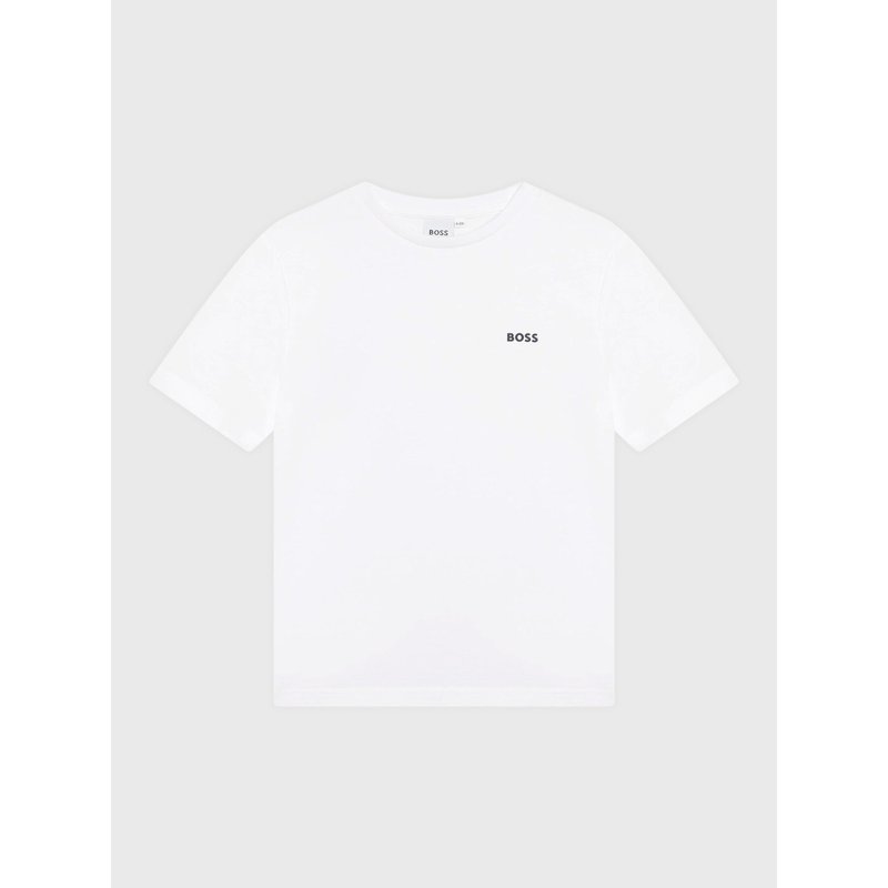 Boss T-Shirt J25P23 S Weiß Regular Fit