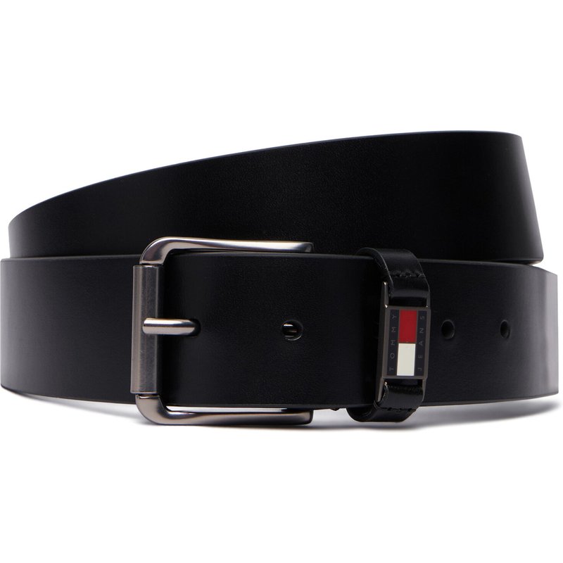 Gürtel Tommy Jeans Tjm Tommy Roller Buckle 4.0 AM0AM14460 Schwarz