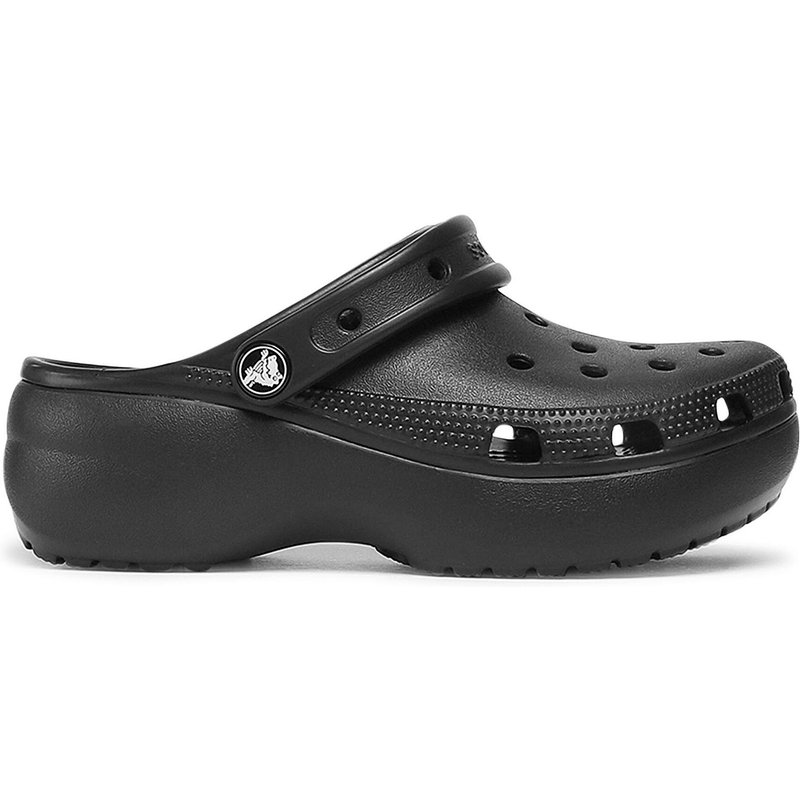 Pantoletten Crocs Classic Platform Clog 206750 Schwarz