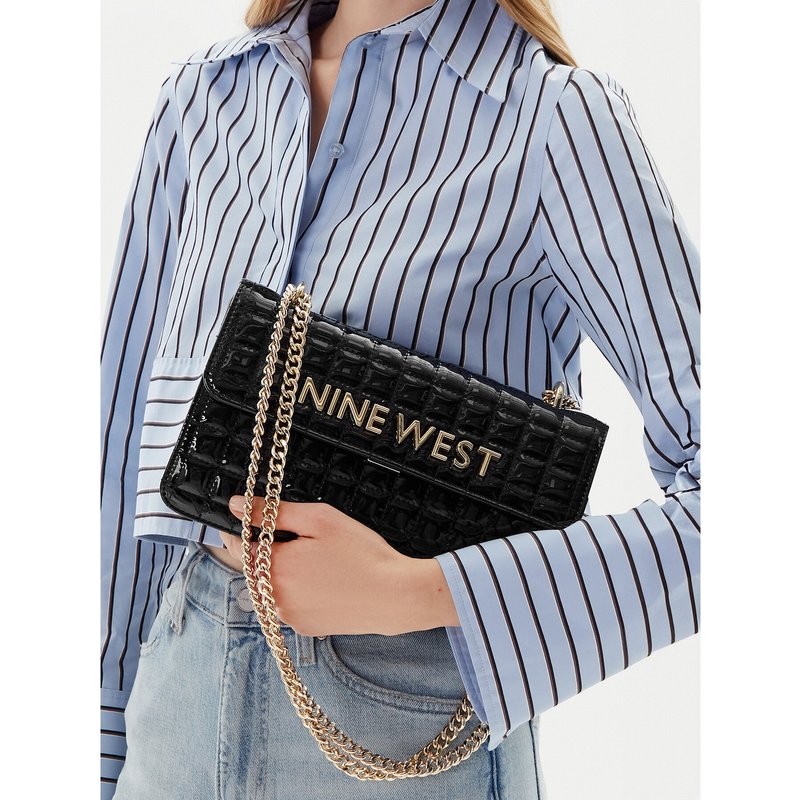 Handtasche Nine West EO-Glamercy-Glamour-LX10059 Schwarz