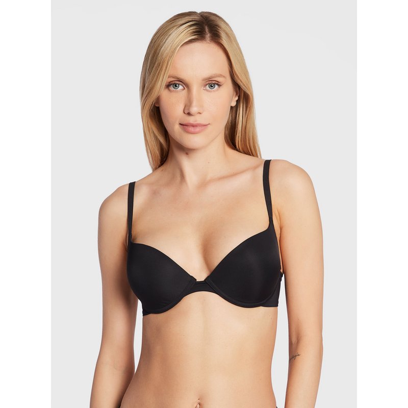 Wonderbra Push-up-BH WB009443 Schwarz