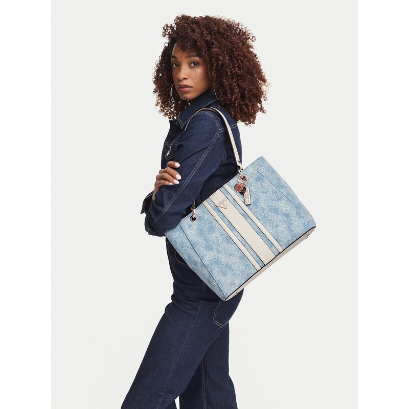Handtasche Guess Noelle II HWDL96 72250 Hellblau