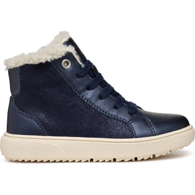 Schnürschuhe Geox J Theleven Girl B Ab J46HTA 077BC C4021 S Dunkelblau