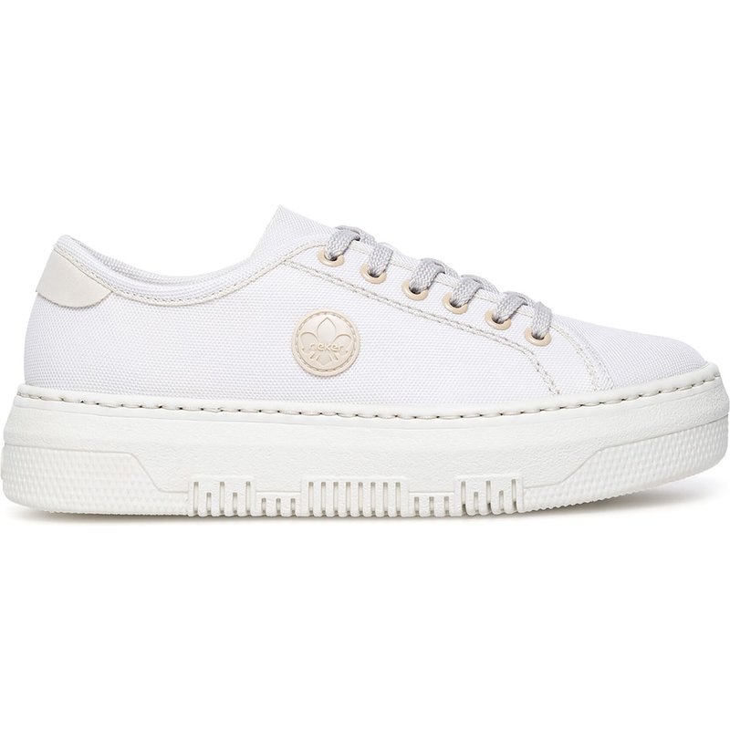 Sneakers aus Stoff Rieker M1926-80 Weiß
