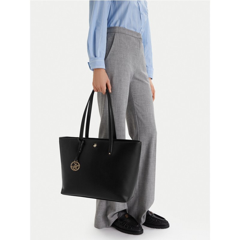 Handtasche Beverly Hills Polo Club CEO-BHPC-L-009-09 Schwarz