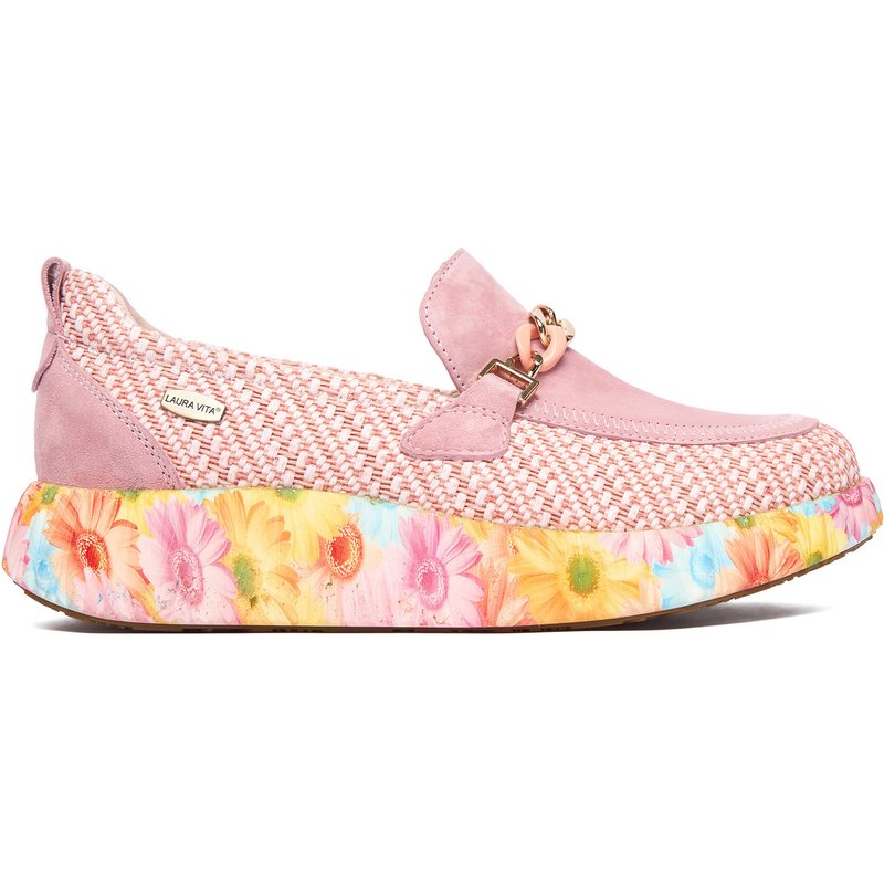Halbschuhe Laura Vita Nikito 76 Rosa