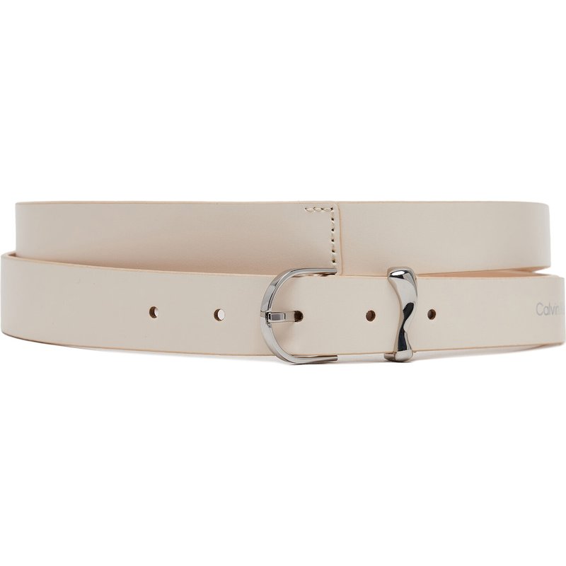 Damengürtel Calvin Klein Ck Must Loop Belt 25Mm K60K613234 Weiß