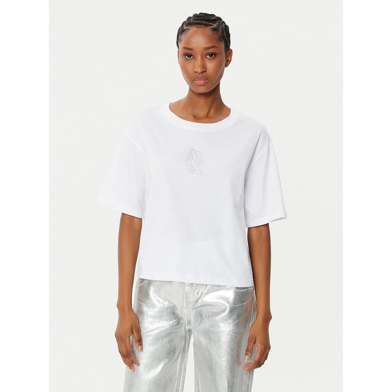 Armani Exchange T-Shirt XW000102 AF10359 U0002 Weiß Relaxed Fit