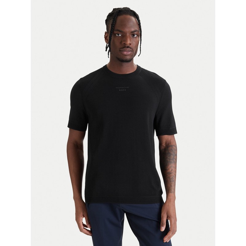 BOSS T-Shirt Spirit70 50558363 Schwarz Regular Fit