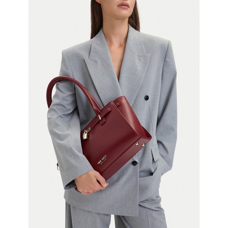 Handtasche Nine West EO-GOLDEN FRAME-LDA9424 Dunkelrot