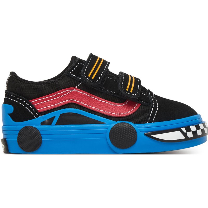 Sneakers aus Stoff Vans Old Skool V Car VN000EE7Y611 Schwarz