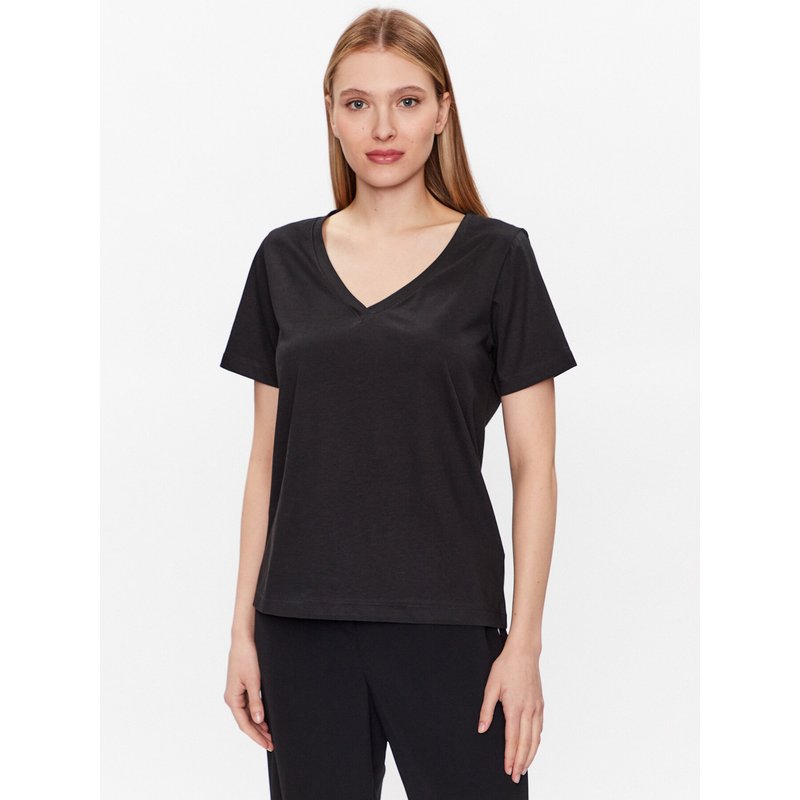 Calvin Klein T-Shirt K20K205338 Schwarz Regular Fit