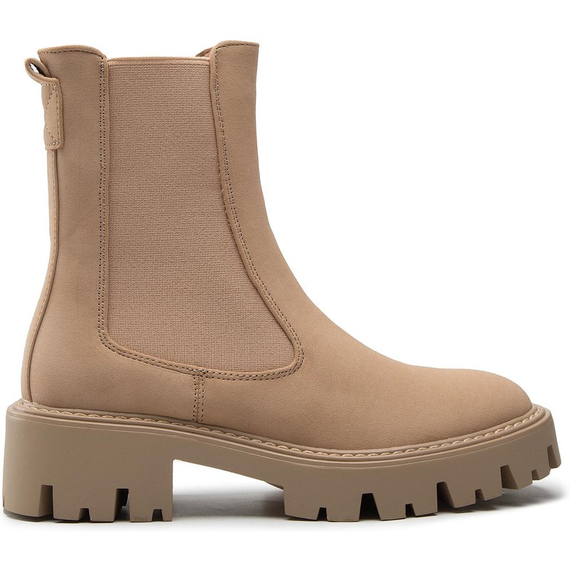 Klassische Stiefeletten ONLY Shoes Onlbetty 15274563 Beige