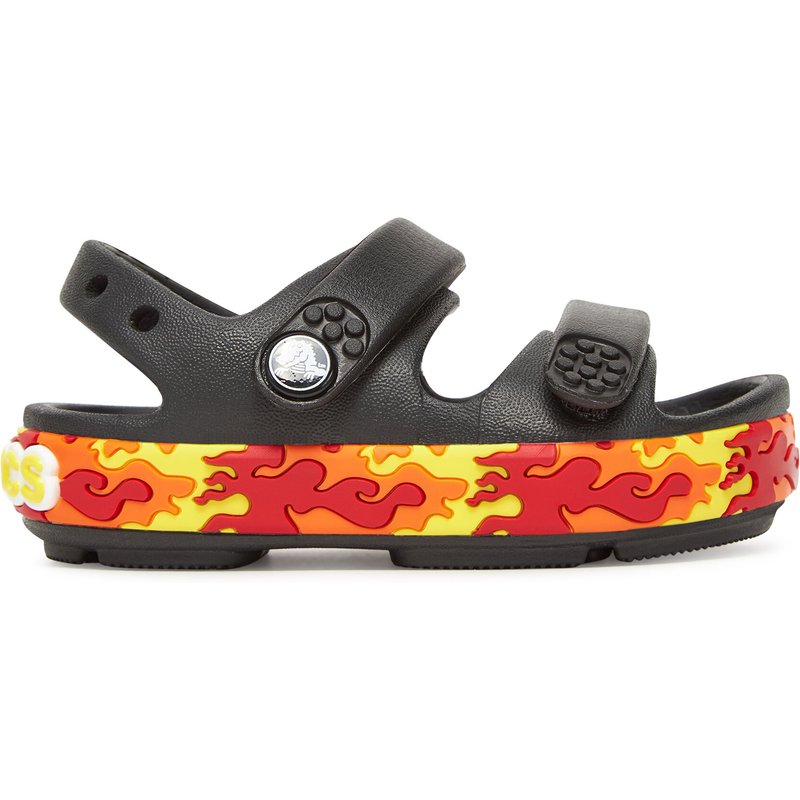 Sandalen Crocs Toddler Crocband™ Cruiser Flames 211269 Schwarz