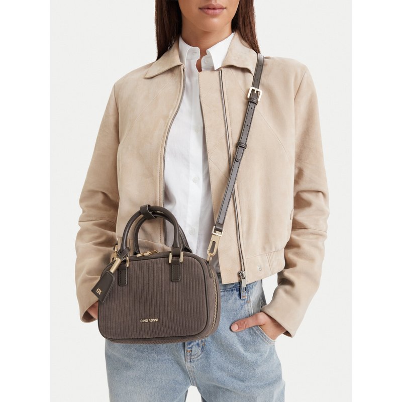 Handtasche GINO ROSSI Eo-Jalisay Grau