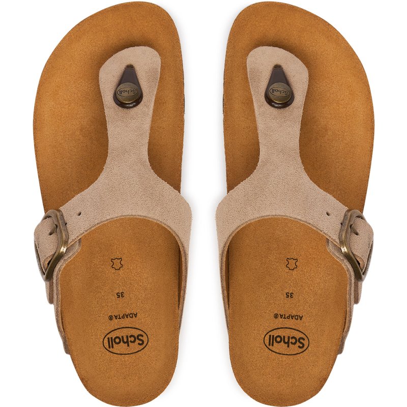 Zehentrenner Scholl Anais F00740 Beige