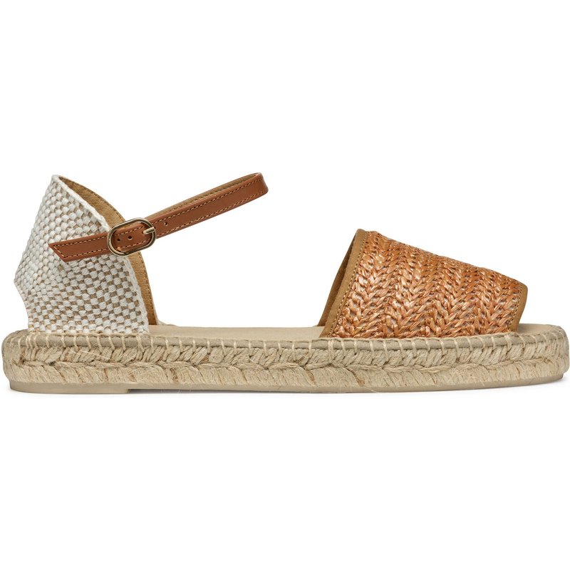 Espadrilles Geox D Lampedusa D55V0B 02MLM C5FH6 Braun