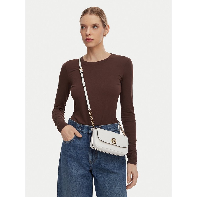 Handtasche MICHAEL Michael Kors 32S6GY5C5L Weiß