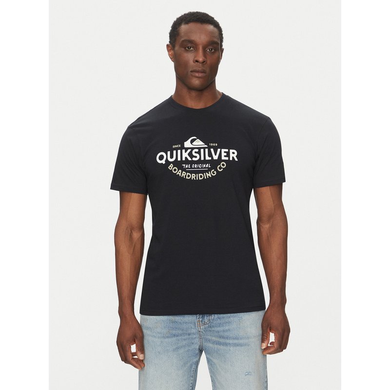Quiksilver T-Shirt EQYZT08064 Schwarz Regular Fit