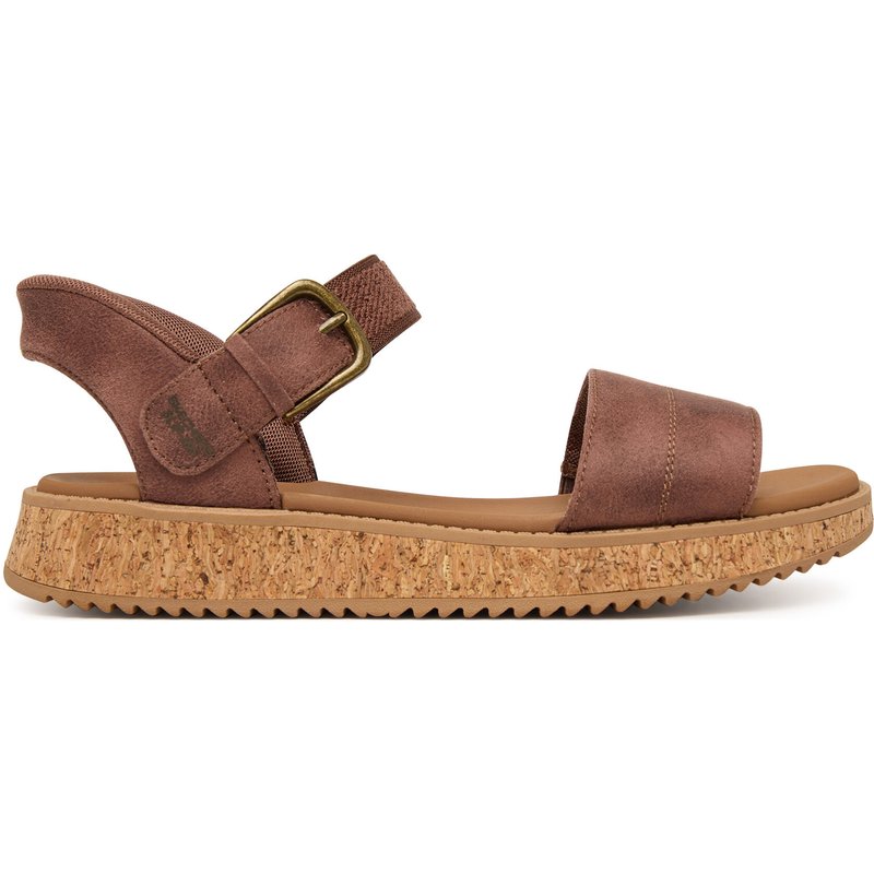 Sandalen Skechers Bobs Sun Vibe 114423/CHOC Braun