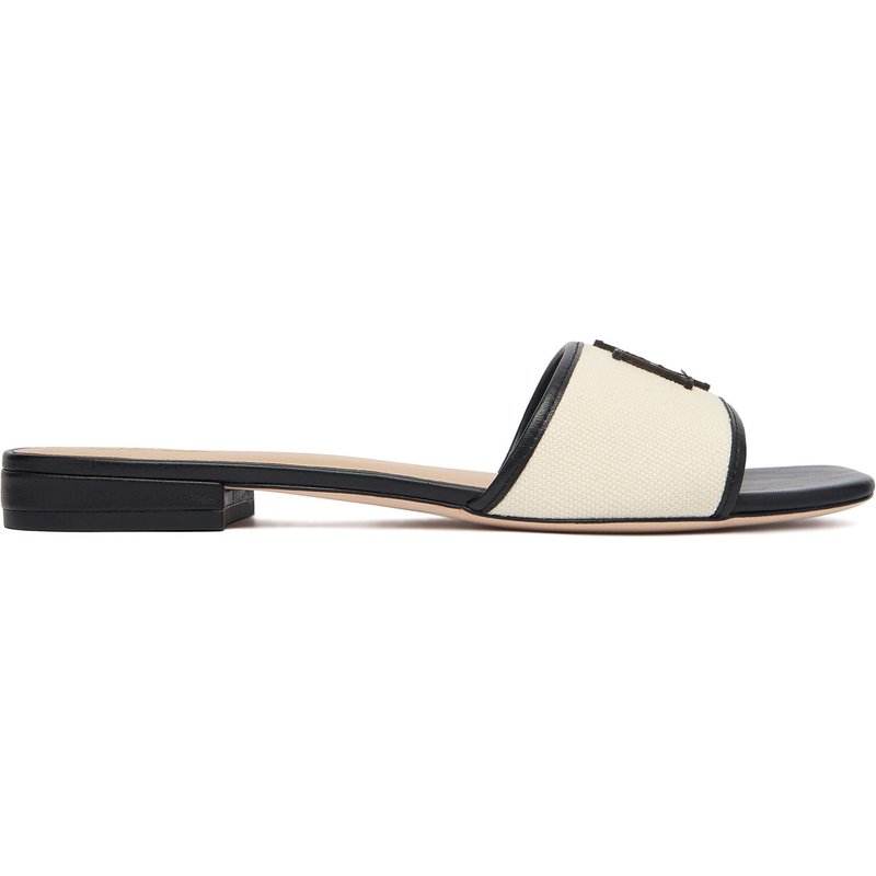 Pantoletten LAUREN RALPH LAUREN 802P04395004 Écru
