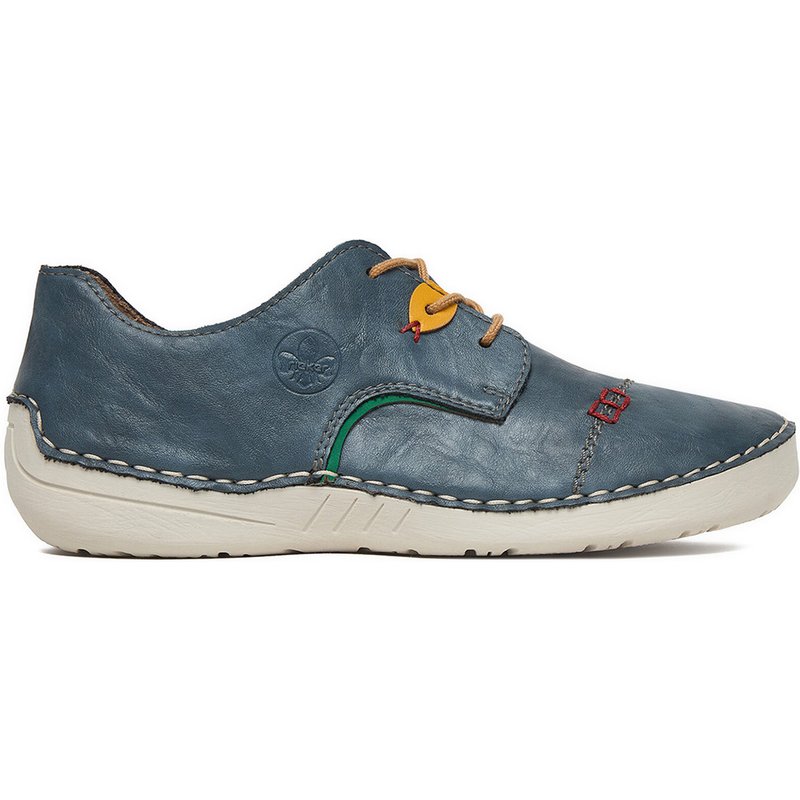 Halbschuhe Rieker 52528-14 Blau