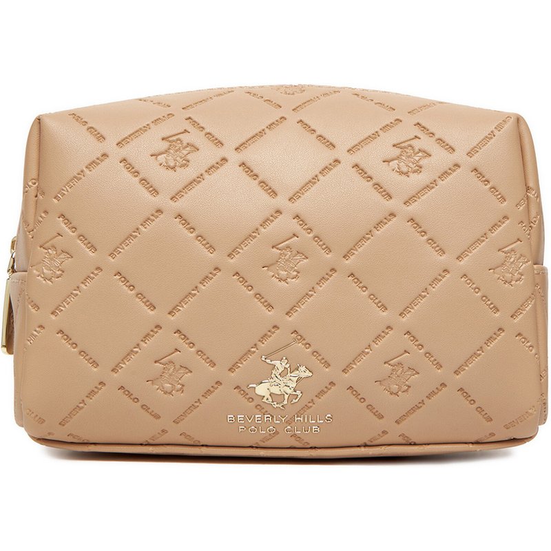 Kosmetiktasche Beverly Hills Polo Club CEO-BHPC-W1-004-AW25 Beige