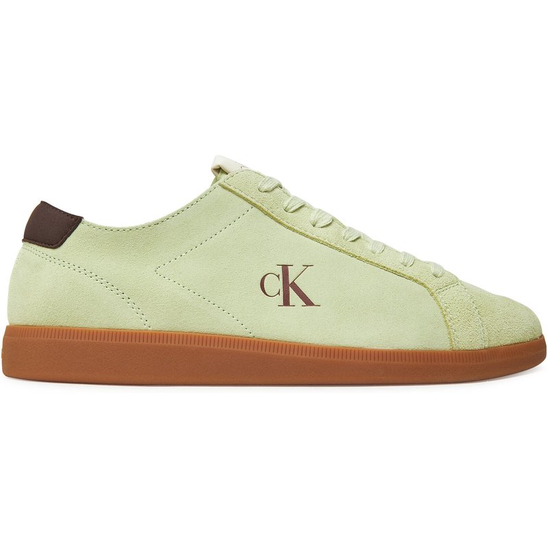 Sneakers Calvin Klein Jeans Low Profile Cupsole Su Grün