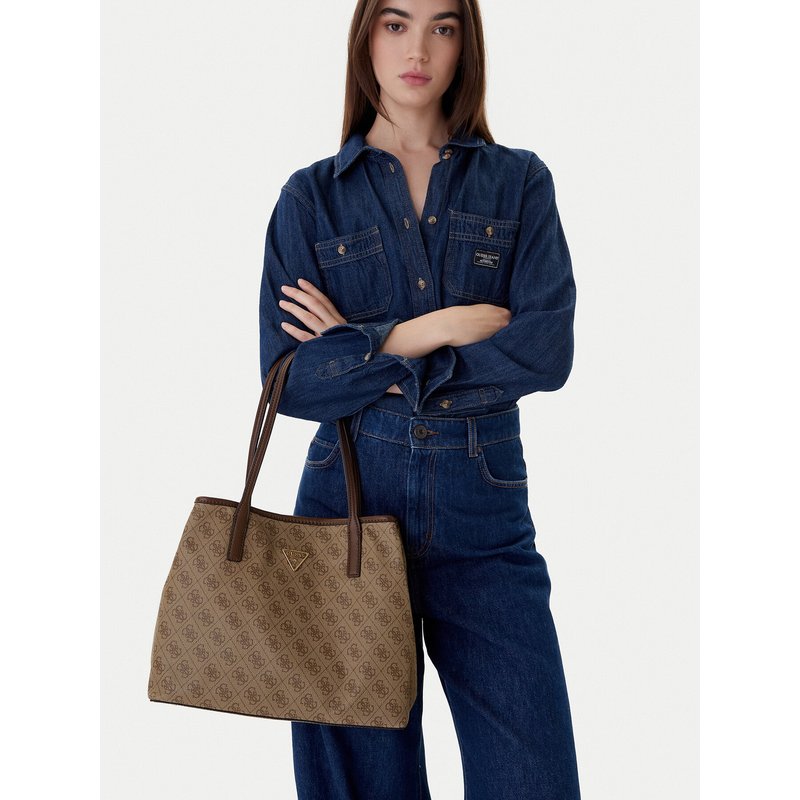 Handtasche Guess Victtoria HWESG9 51428 Braun