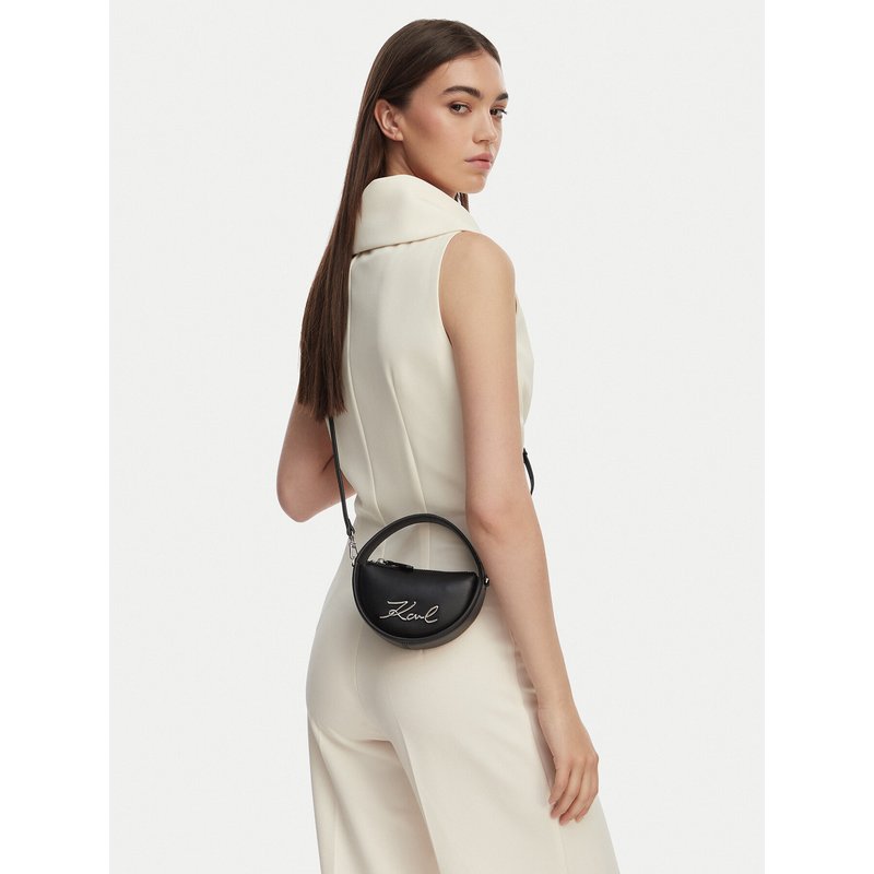 Handtasche KARL LAGERFELD B2W30277 Schwarz