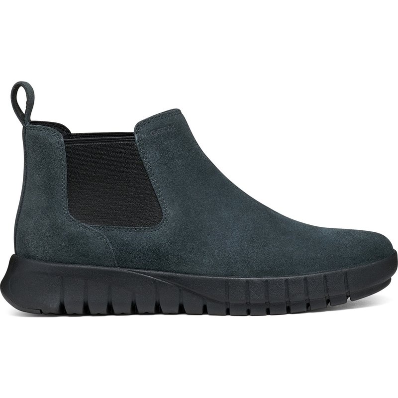 Klassische Stiefeletten Geox D Flextride D669AD 22 C9004 Dunkelgrau