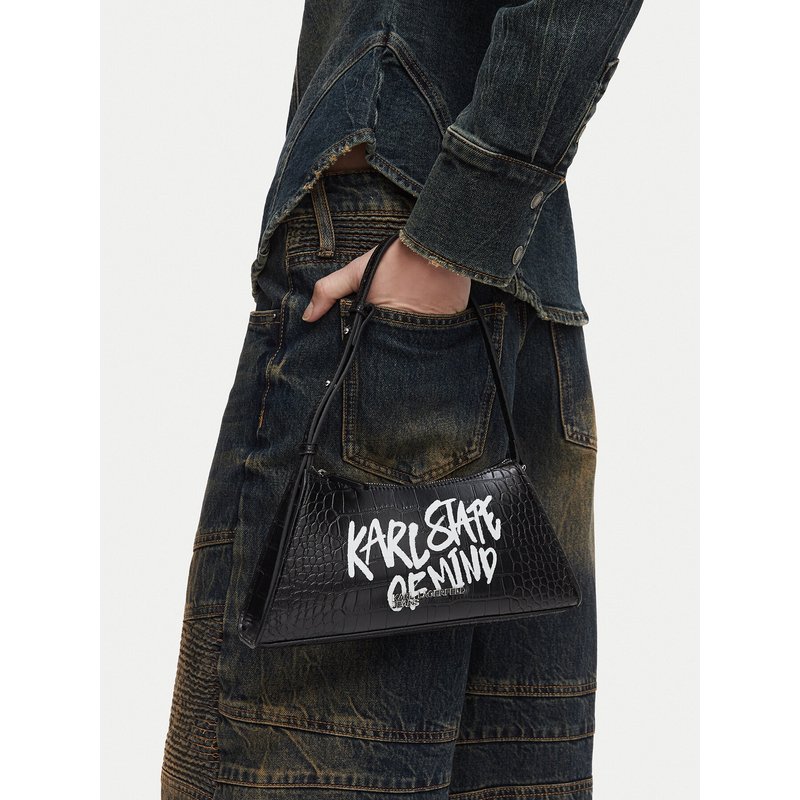 Handtasche Karl Lagerfeld Jeans B3W30288 Schwarz