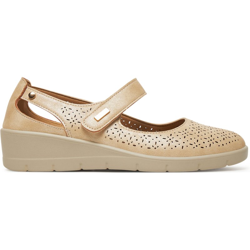 Halbschuhe Clara Barson WFA3588-1 Beige