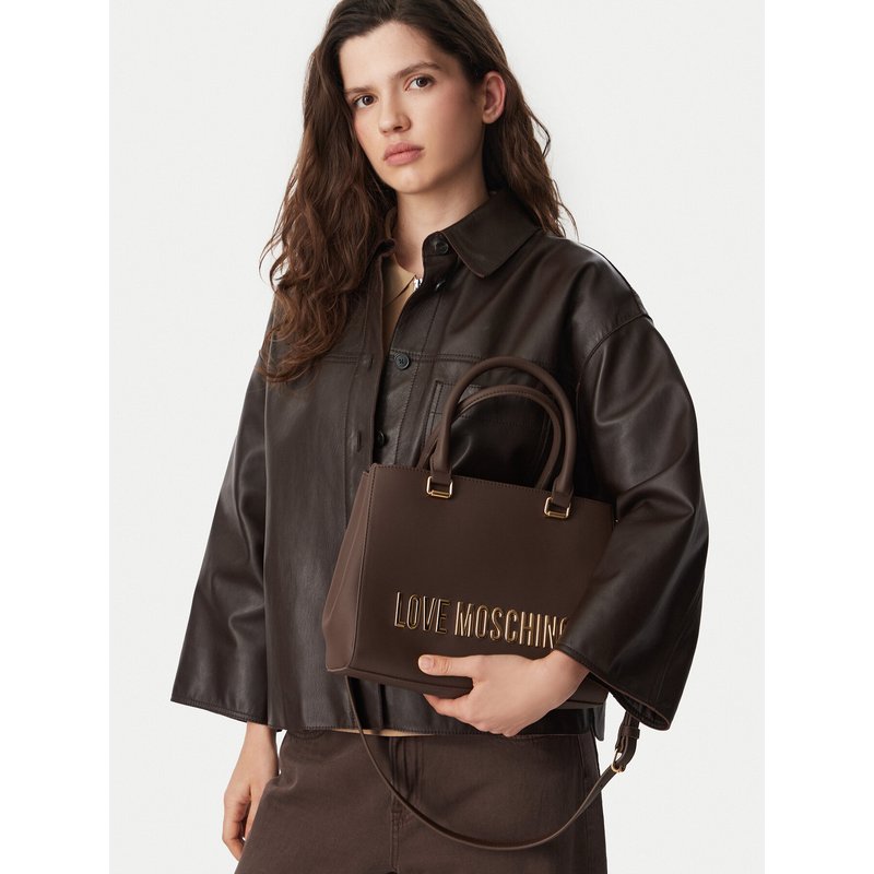 Handtasche LOVE MOSCHINO JC4022PP1PKD0300 Braun
