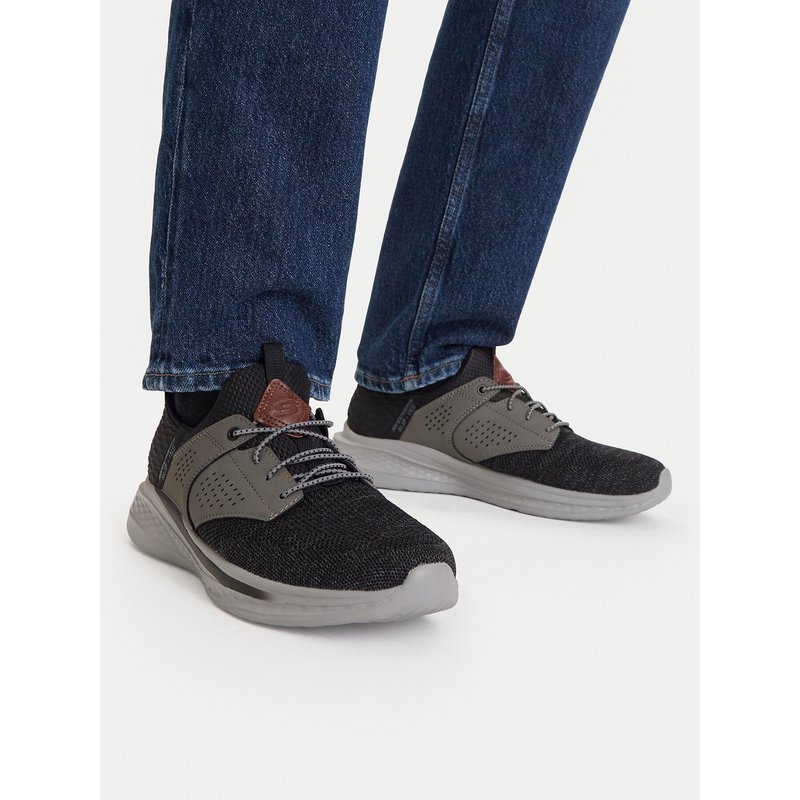 Sneakers Skechers Slip-Ins Rf: Slade - Caster 210889/BKGY Schwarz