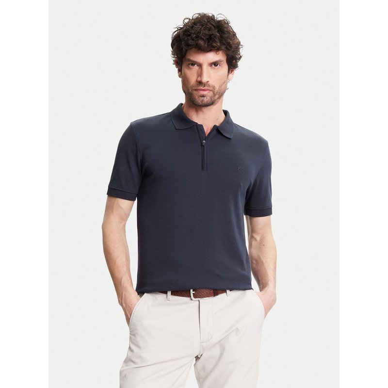 Pierre Cardin Poloshirt C5 21455.2119 Dunkelblau Regular Fit