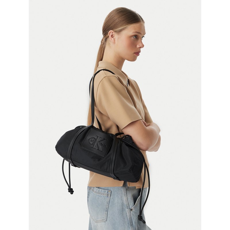 Handtasche Calvin Klein LV04F3703G Schwarz