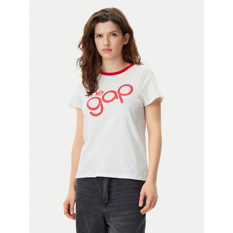 Gap T-Shirt 723653-06 Grau Regular Fit
