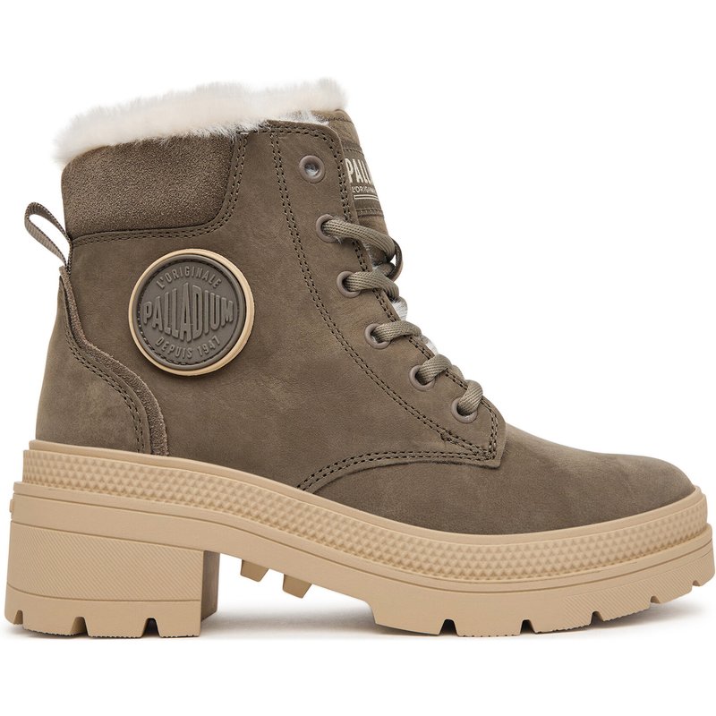 Schnürschuhe Palladium Pallarise Nbkwl 99527-281-M Grau