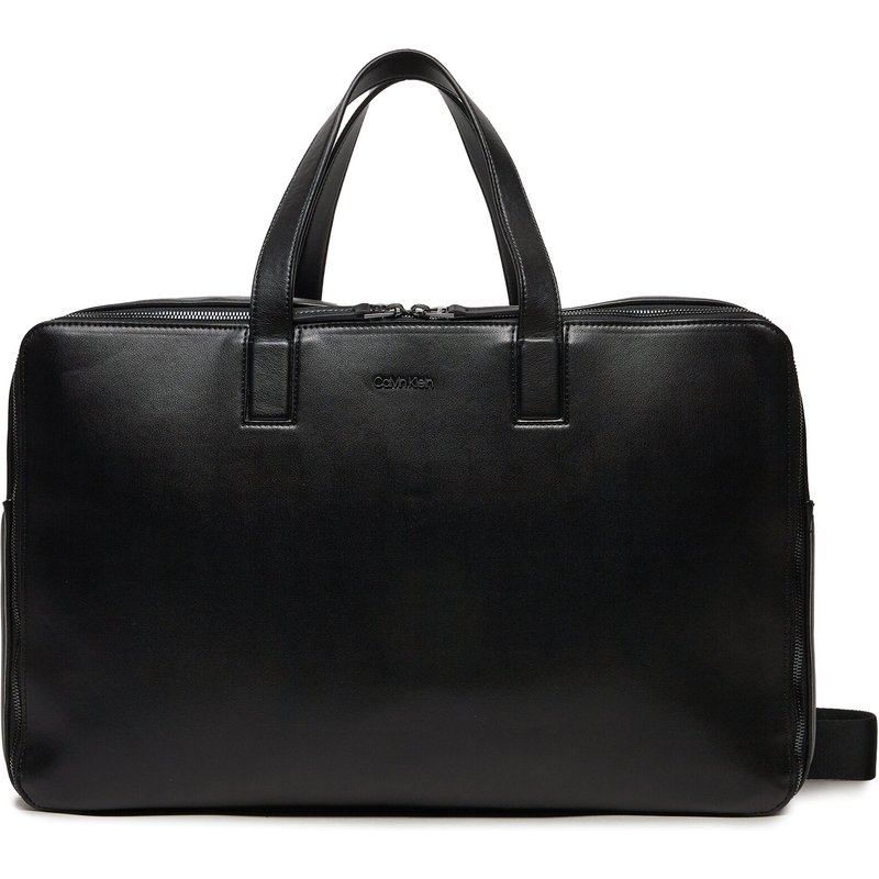 Wochenendtasche Calvin Klein Line Qulit Pu Weekender K50K511880 Schwarz