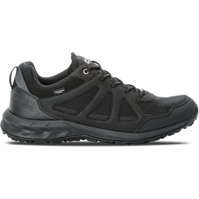 Trekkingschuhe Jack Wolfskin Woodland 2 Texapore Low 4051271 Schwarz