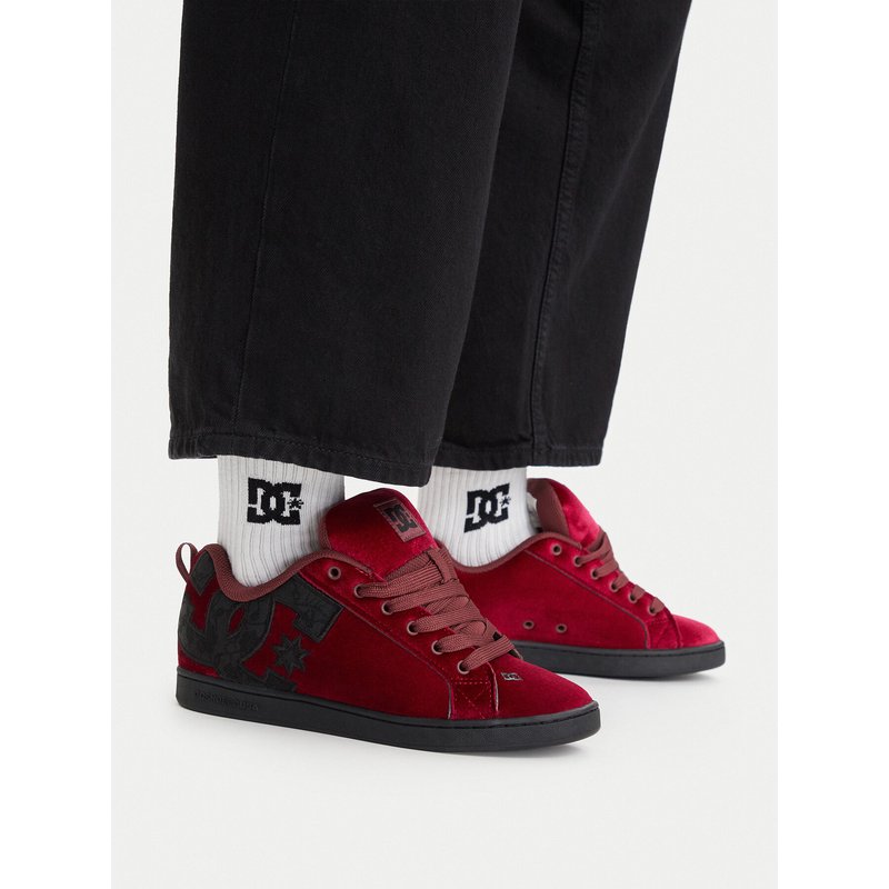 Sneakers DC Shoes EO-COURT GRAFFIK LE DC02894601 Dunkelrot