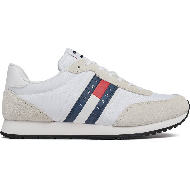 Sneakers Tommy Jeans Tjm Runner Casual Ess EM0EM01351 Weiß