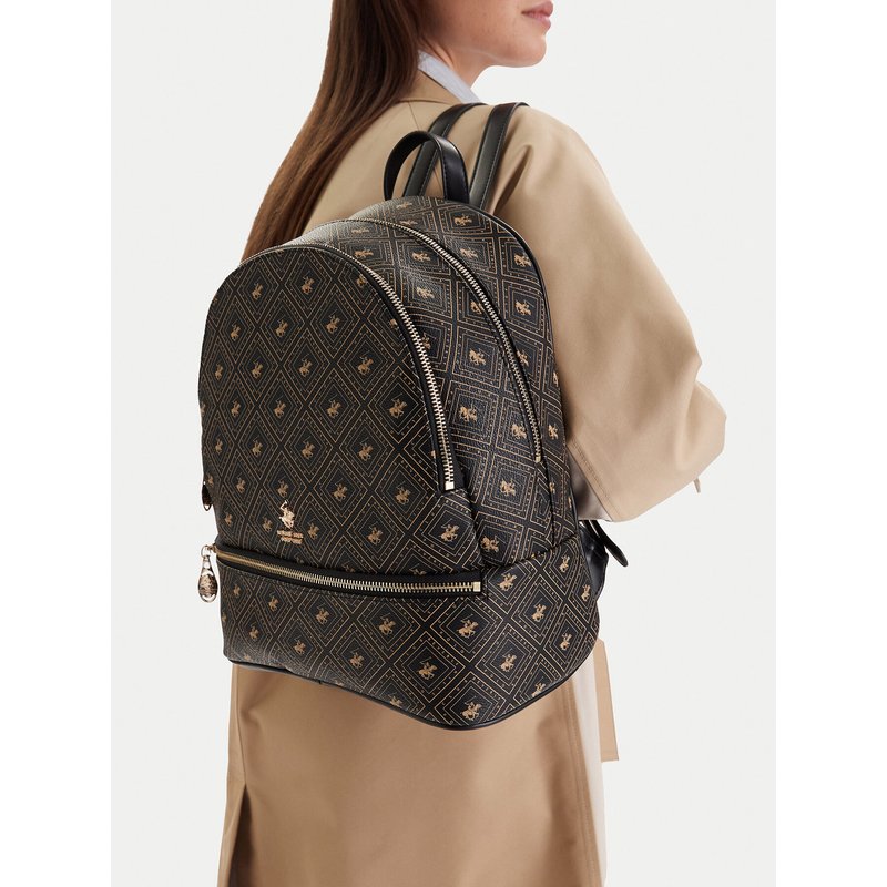 Rucksack Beverly Hills Polo Club CEO-BHPC-S-002-07 Schwarz