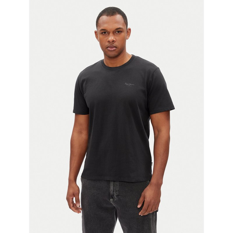 Pepe Jeans T-Shirt Jacko PM508664 Schwarz Regular Fit