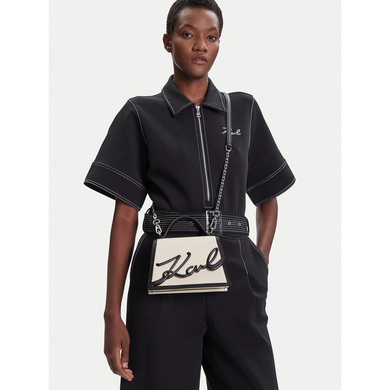 Handtasche KARL LAGERFELD A1W30224 Weiß