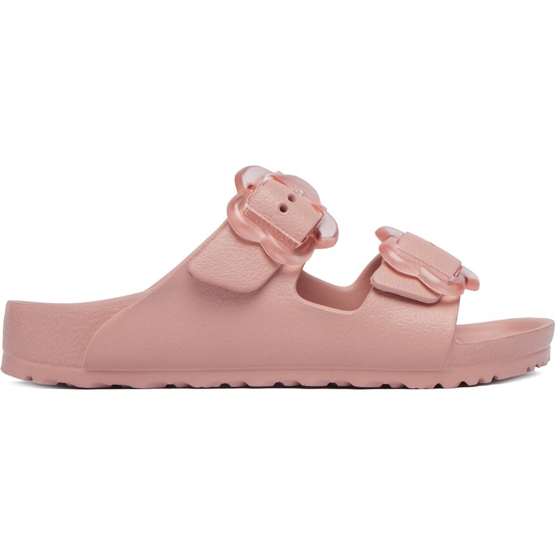 Pantoletten Birkenstock Arizona Flower Buckle 1032457 Rosa