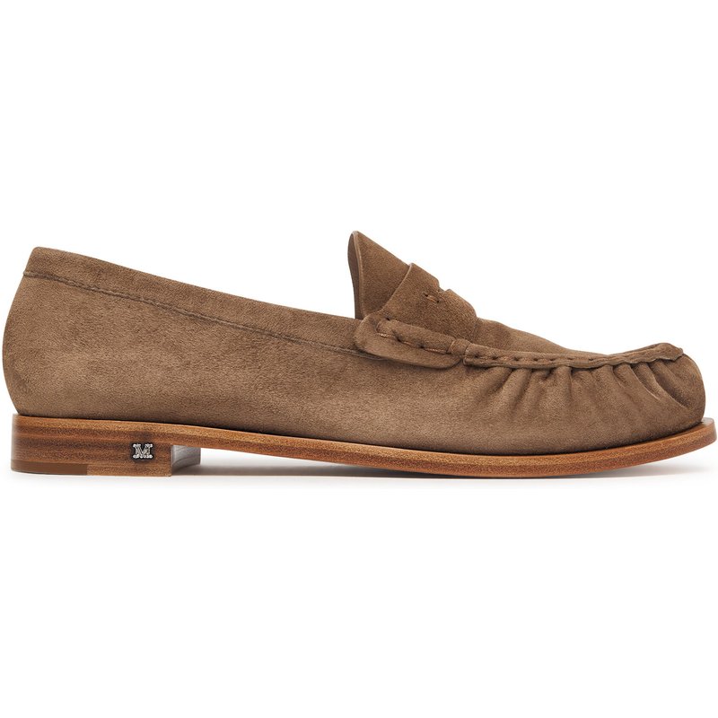 Slipper Max Mara Sponda 2624526031 Hellbraun