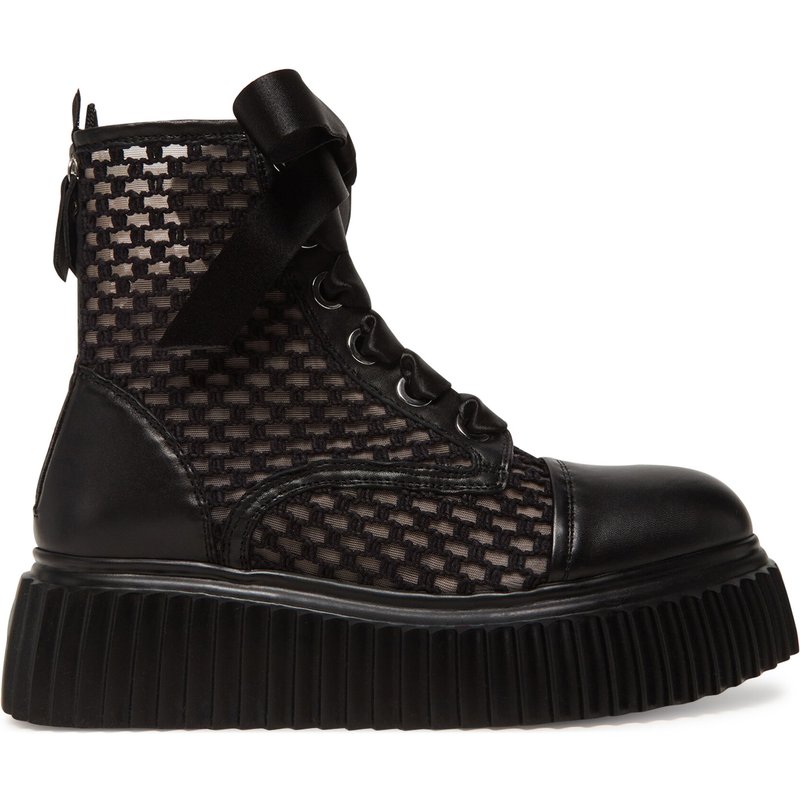 Schnürschuhe AGL Iggy Ghost D751563PGK77601013 Schwarz