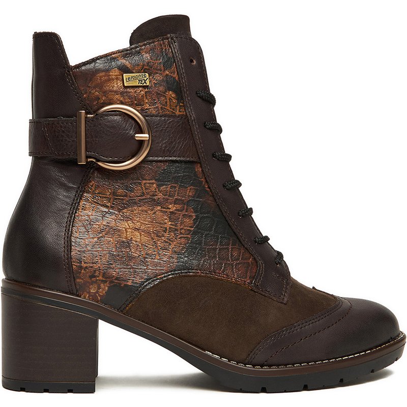 Schnürschuhe Remonte CEO-D2A77-25 Braun